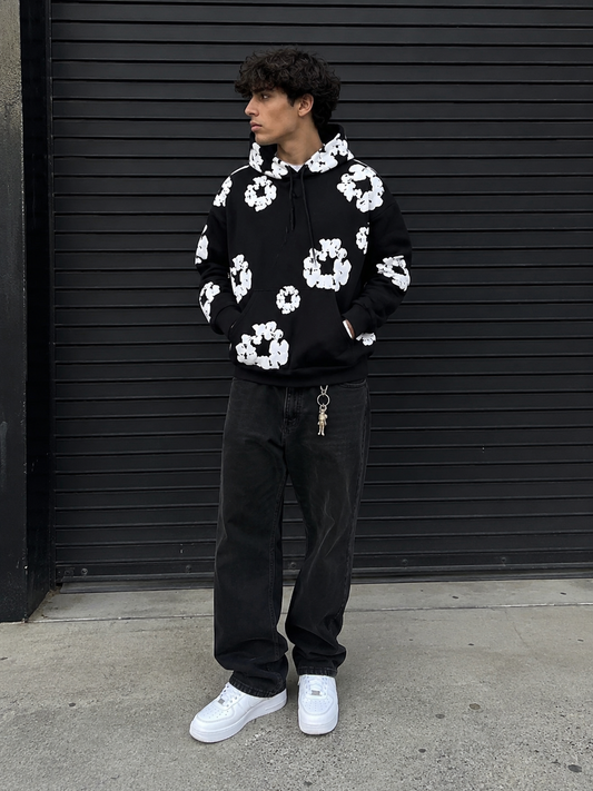cotton wreath hoodie